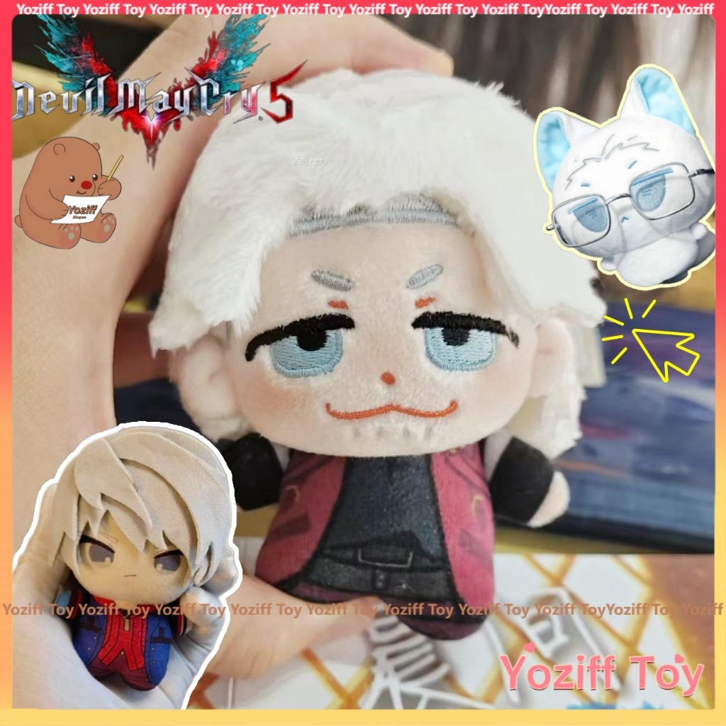 Mới Game Devil May Cry 5 Sang Trọng Dante Vergil Nero Hình Anime Plushie Collectibles Peluche In Búp