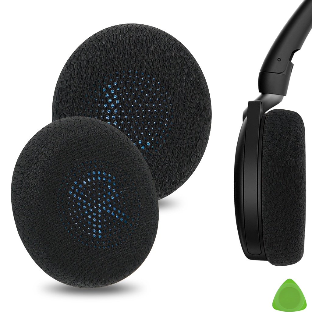 Miếng đệm tai thay thế vải lưới Geekria cho Jabra Evolve2 65 (65MS 65UC USB) / Evolve2 40 (40UC 40MS