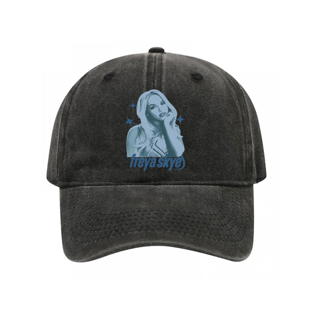 Freya Skye Silent Care Pattern Wash In Hình Mũ Bóng Chày Thời Trang Nam