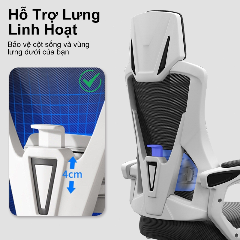 BRTHORY Ghế Xoay Văn Phòng.ghế công thái học.hống gù lưng ghế.nâng hạ,ghế gaming công thái học.ghế xoay 360.gác chân công thái học. | BigBuy360 - bigbuy360.vn