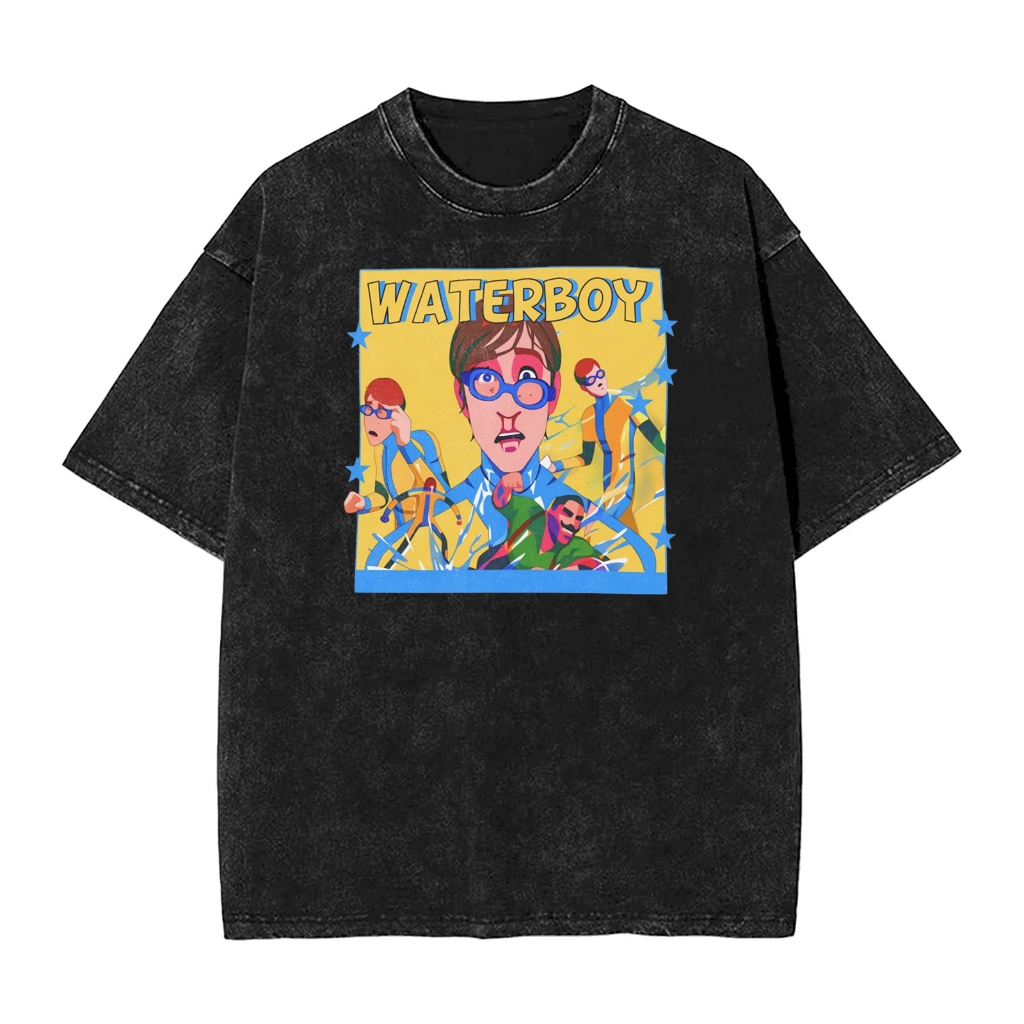 Áo thun cotton thời trang nam, style Harajuku Y2K, họa tiết độc đáo