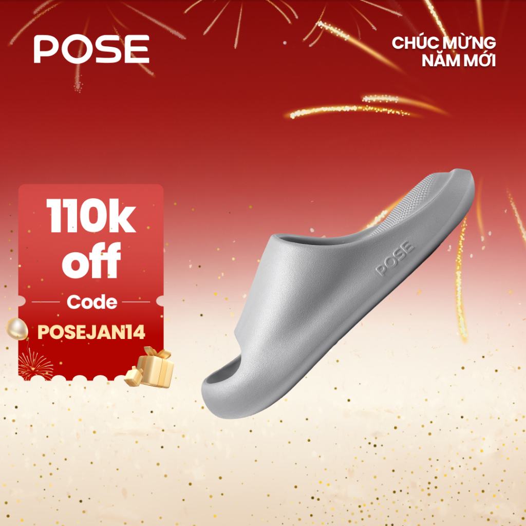 110k off code POSEJAN14【Dép thư giãn】[Up to size 49] POSE Cloud | KINH ĐIỂN CHÁY HÀNG ĐÃ BÁN 60.000 