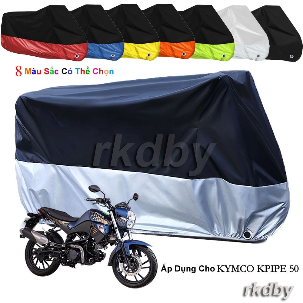 Áp Dụng Cho KYMCO KPIPE 50 Bạt Phủ Xe Máy Chống Bụi Chống Nắng