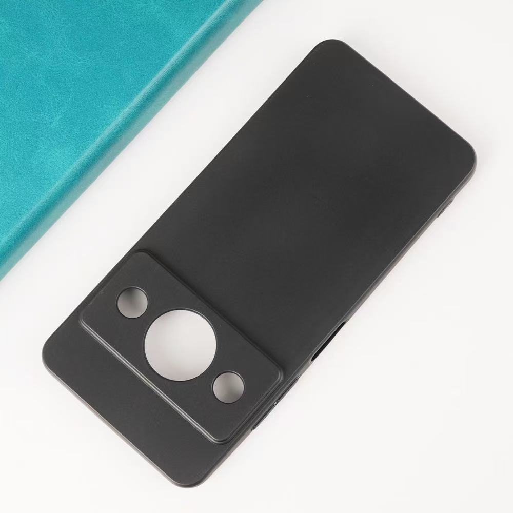 Ốp điện thoại ZTE Blade A75 Pro 5G Ốp lưng silicon TPU mềm màu đen