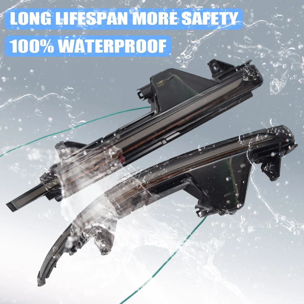 Đèn LED Ô Tô Bên Gương Năng Động Bật Tín Hiệu Cho Xe Audi A7 S7 RS7 4G8 2010-2017 Phụ Kiện Xe Hơi