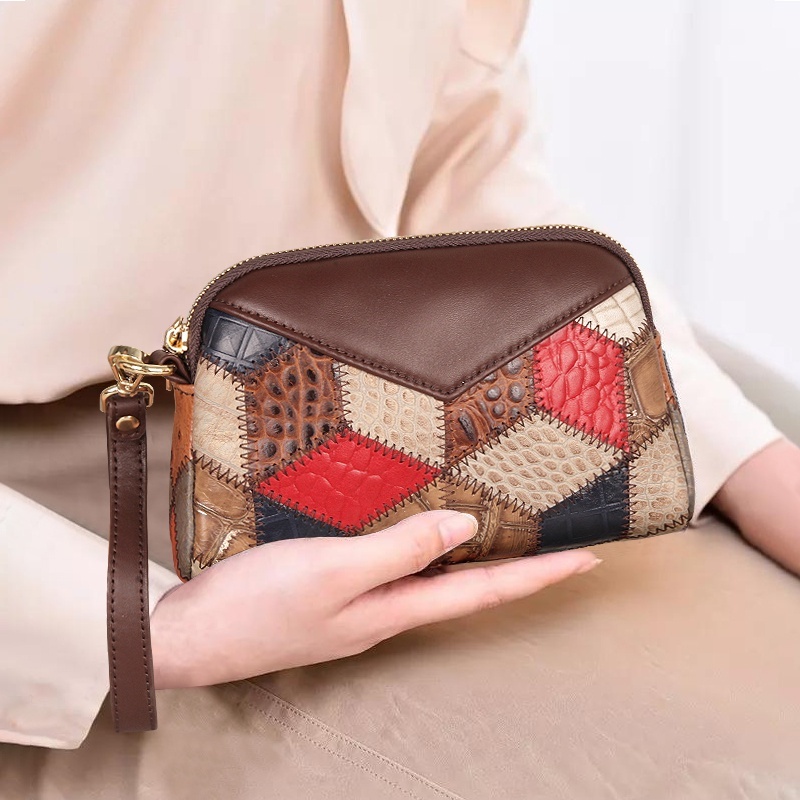 Ví da nữ Cobbler Legend, ví tiền xu, túi xách đa chức năng