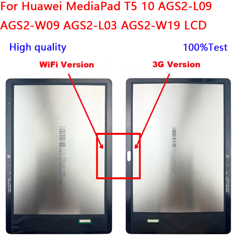 Dành Cho Huawei MediaPad T5 10 AGS2-L09 AGS2-W09 AGS2-L03 AGS2-W19 Màn Hình LCD Bộ Số Hóa Màn Hình C