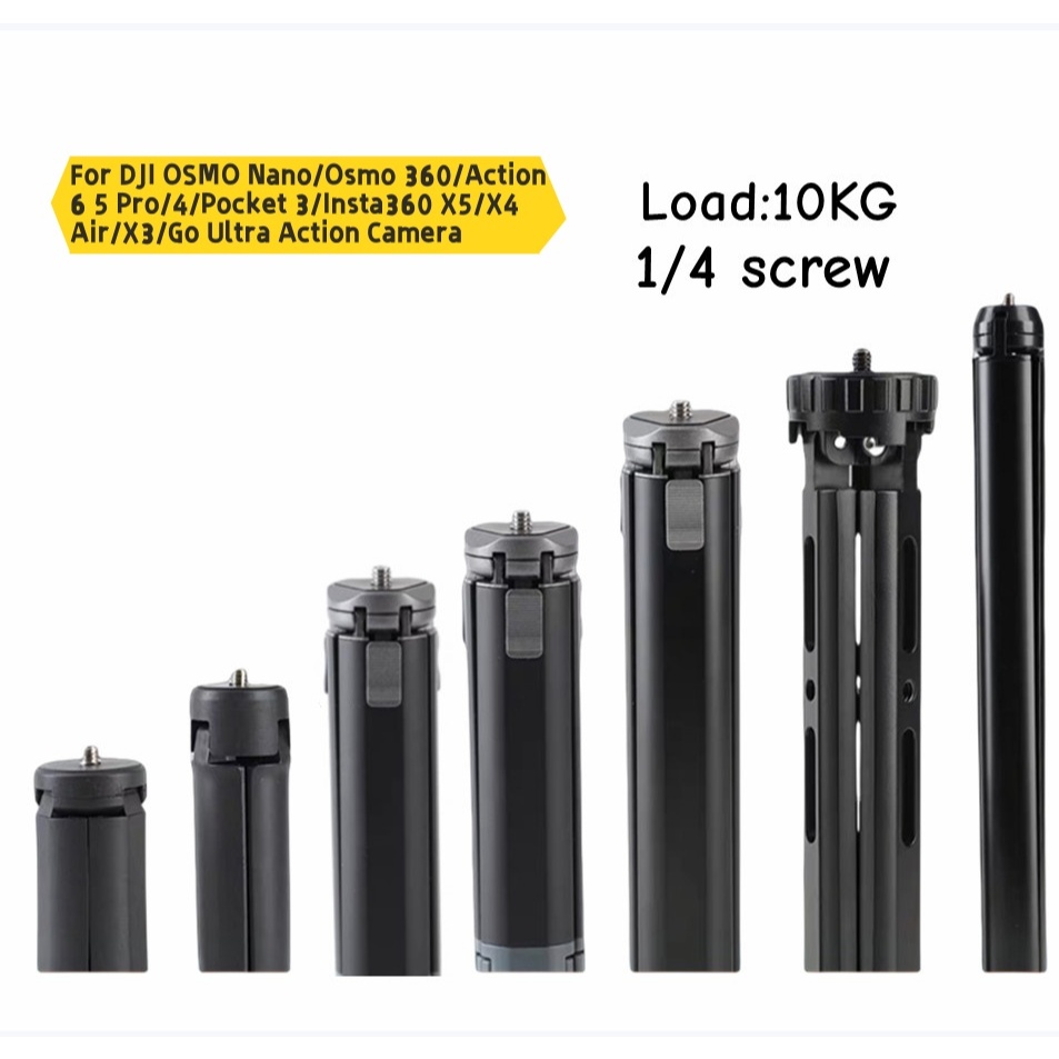 Bàn Kim Loại Chân Máy Hợp Kim Cho DJI OSMO Nano / Osmo 360 / Action 6 5 Pro / 4 / Pocket 3 / Insta36