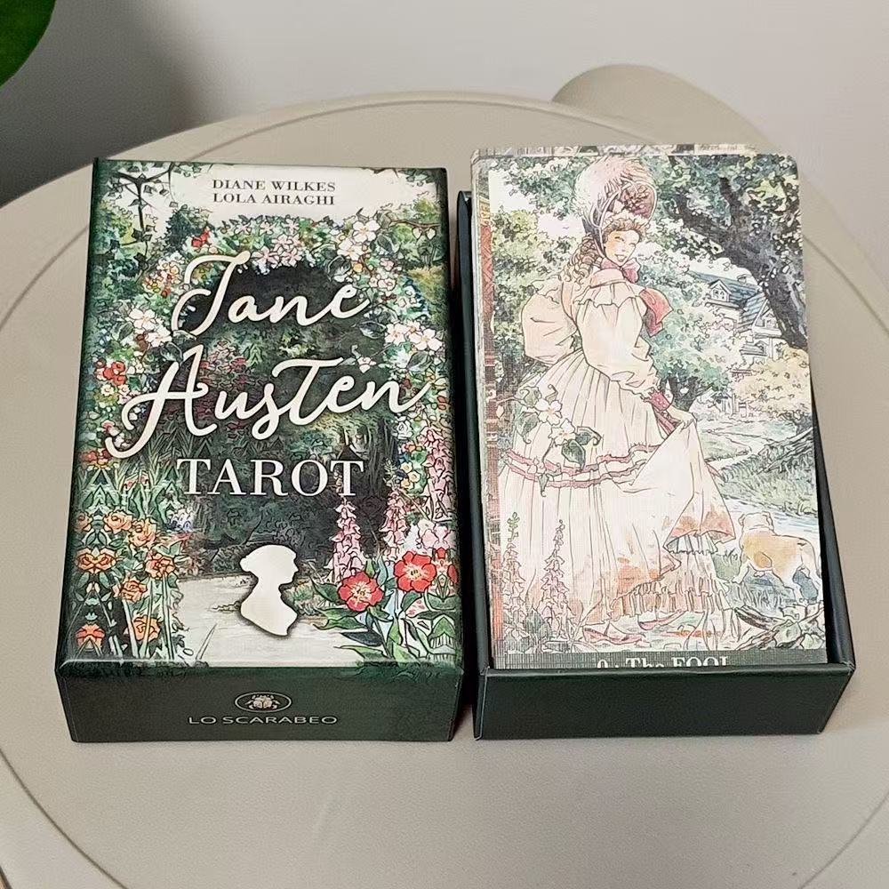 Hàng sẵn có Heaven and Earth Cover 12 * 7cm Jane Austen tarot Witt Series Bảng tiếng Anh Trò chơi bà