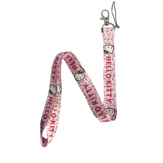 Dây buộc Hello Kitty, Giá đỡ điện thoại di động Dây đeo cổ cho máy ảnh Móc khóa Phụ kiện giá đỡ chống mất