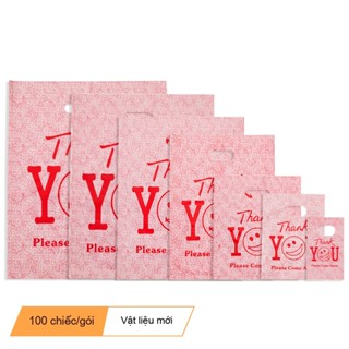 Mỗi gói chứa 100 túi nhựa, thích hợp làm quà tặng / phụ kiện / mục đích kinh doanh, túi nhựa