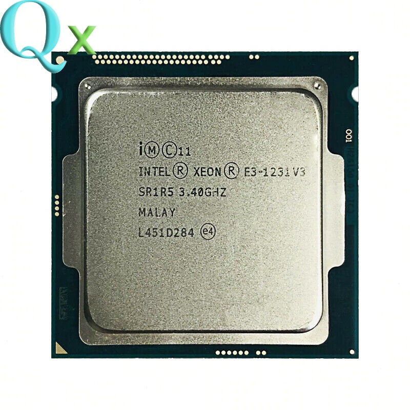 Máy tính để bàn lõi tứ Xeon E3-1231 v3 LGA 1150 SR1R5 3.4GHz