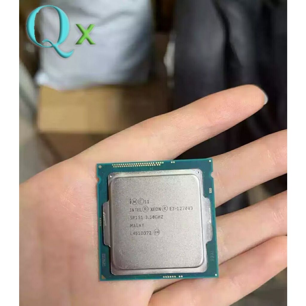 Bộ xử lý CPU Xeon E3-1270 v3 LGA 1150 Quad-Core 3.5GHz 80W 8MB Haswell Máy tính để bàn