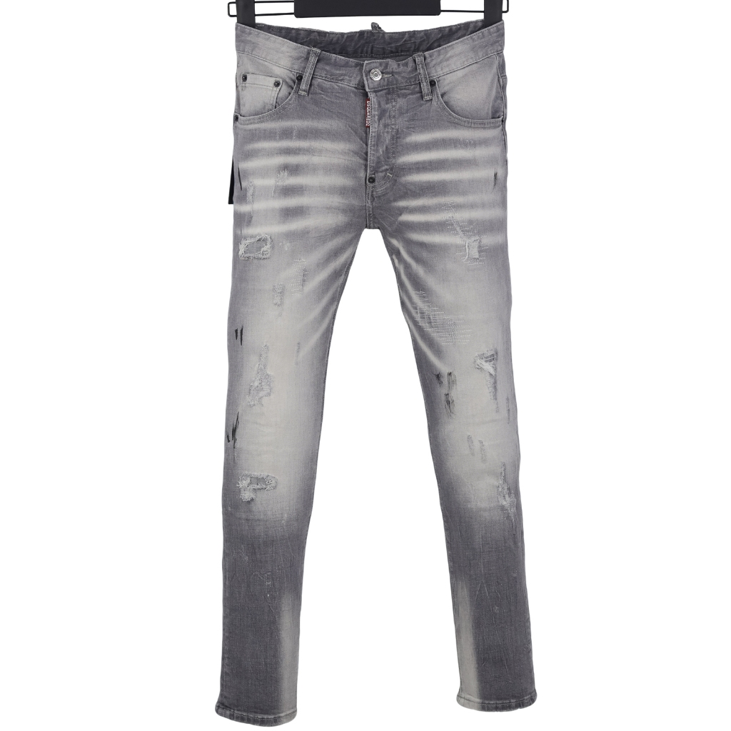 6098 Bốn Mùa Phong Cách Mới DSQUARED2 Jeans Nam Xám