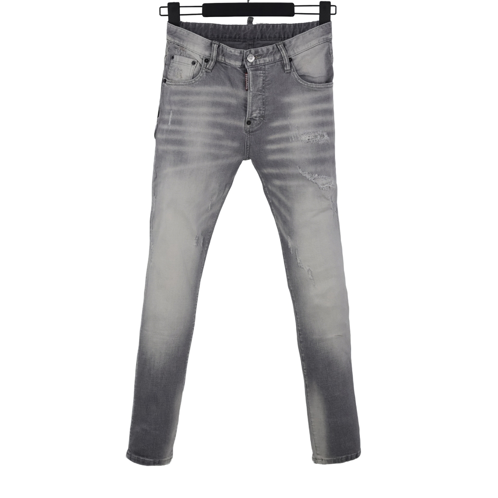 6069 Four Seasons Phong Cách Mới DSQUARED2 Jeans Nam Xám