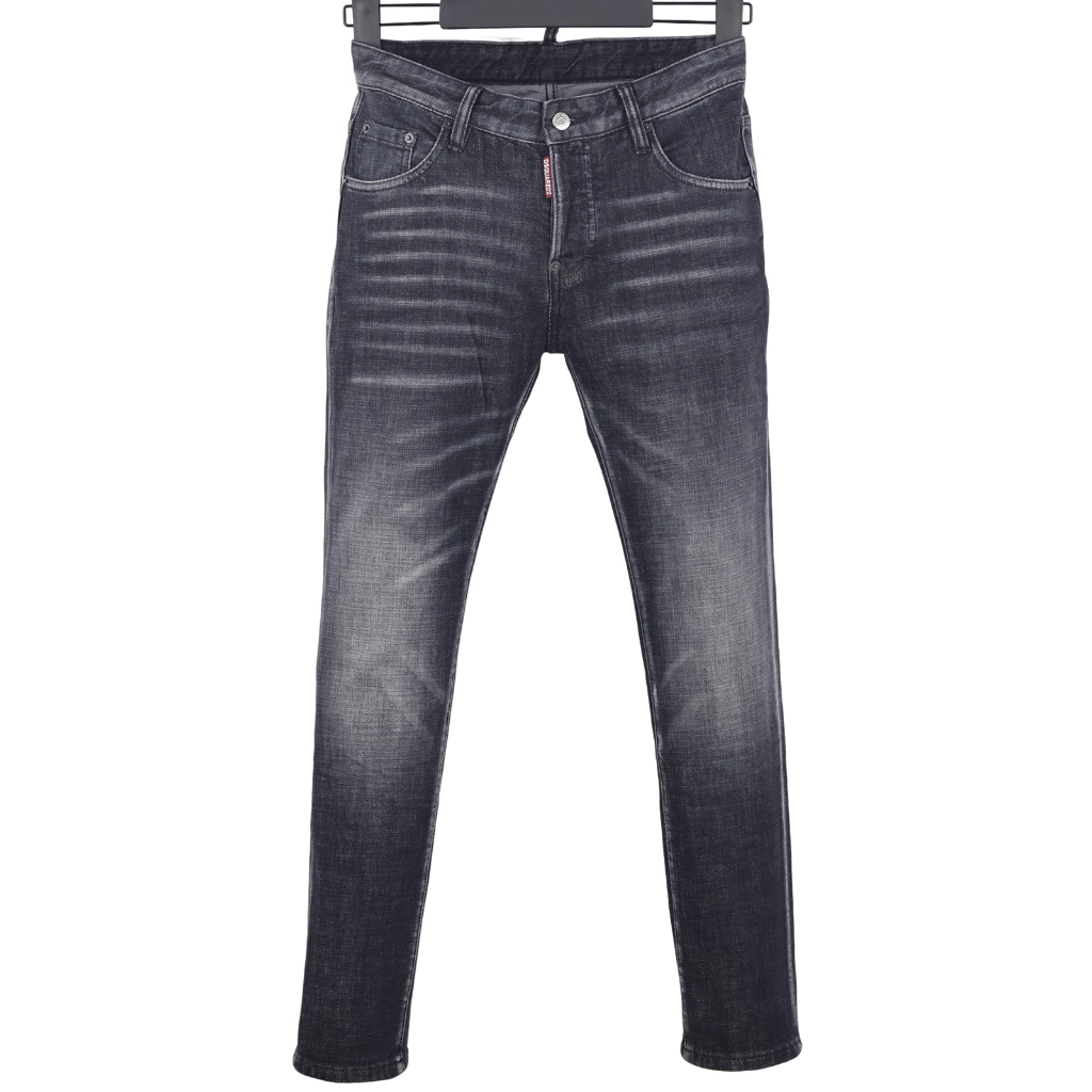 6092 Bốn Mùa Phong Cách Mới DSQUARED2 Jeans Nam Đen