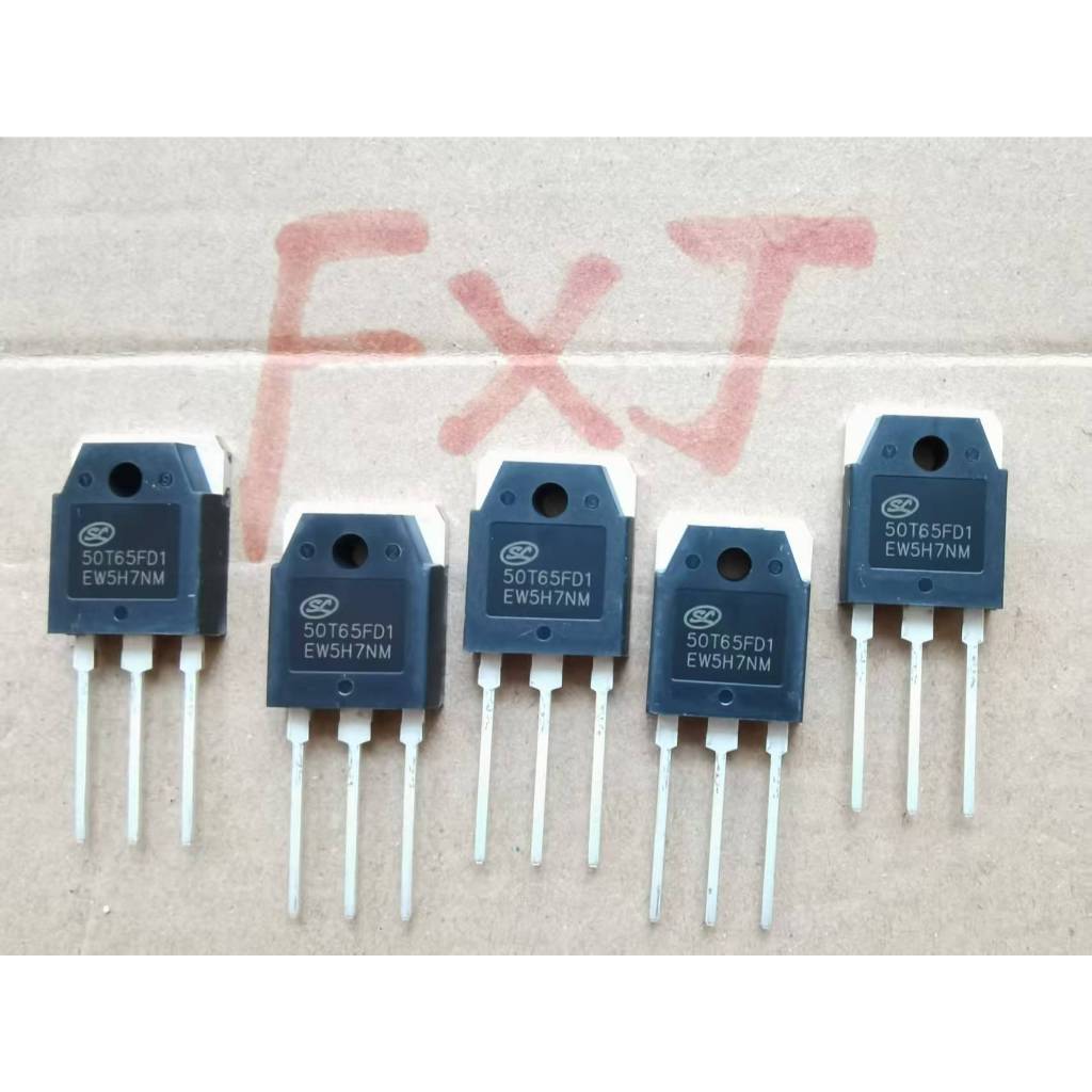 ((5 Cái) 50T65FD1 Chính Hãng Nhập Khẩu Hàng Chính Hãng Mới 50T65FDI Máy Hàn IGBT Ống Đơn TO-3PN
