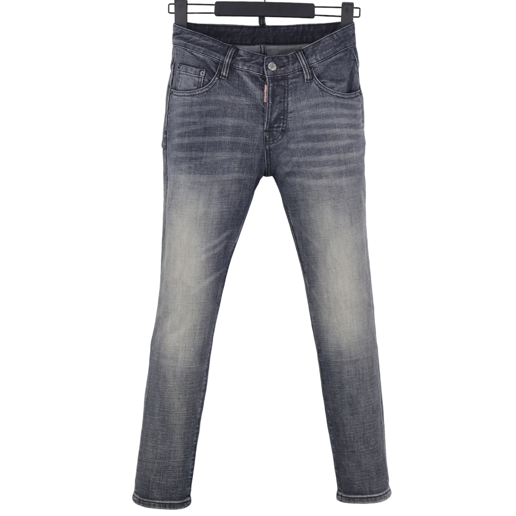 6028 Bốn Mùa Phong Cách Mới DSQUARED2 Jeans Nam Đen