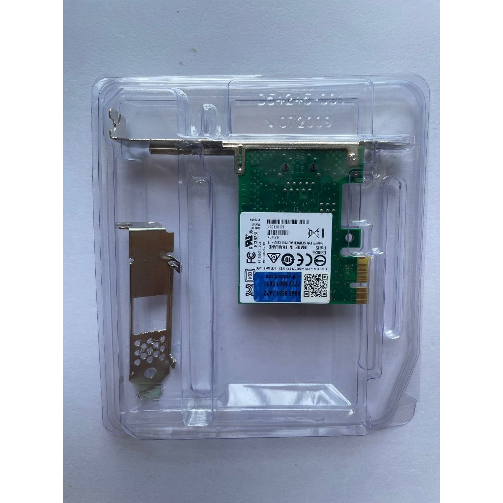 [Sẵn sàng] intel I210-T1BLK Cổng đơn 1G Card mạng intel Trò chơi thẻ mạng PC Card mạng intel i210 Bộ