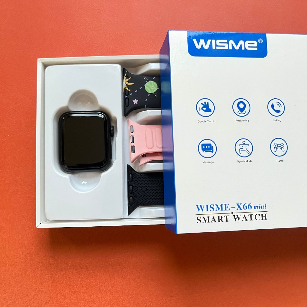 Đồng hồ thông minh  3 strap Hello S9 MINI cỡ 38 / 40 / 41mm Đồng hồ thép không gỉ 9 cạnh mini sạc kh