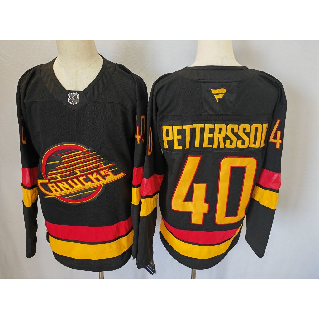 NHL Jersey khúc côn cầu thêu dài tay