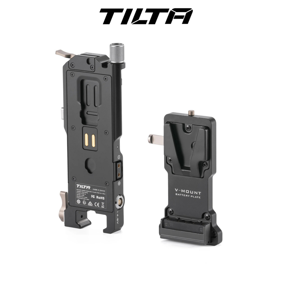 Tấm truyền điện TILTA cho DJI RS 4 Gắn vàng V-Mount cho DJI Ronin RS2 RS3 RS3 Pro RS4 và RS4 Pro Gim