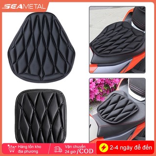 SEAMETAL Đệm Ghế Xe Máy 3D Thoải Mái Ghế Không Khí Đệm Cách Nhiệt Thoáng Khí EVA Chống Thấm Nước Chống Sốc Miếng Lót