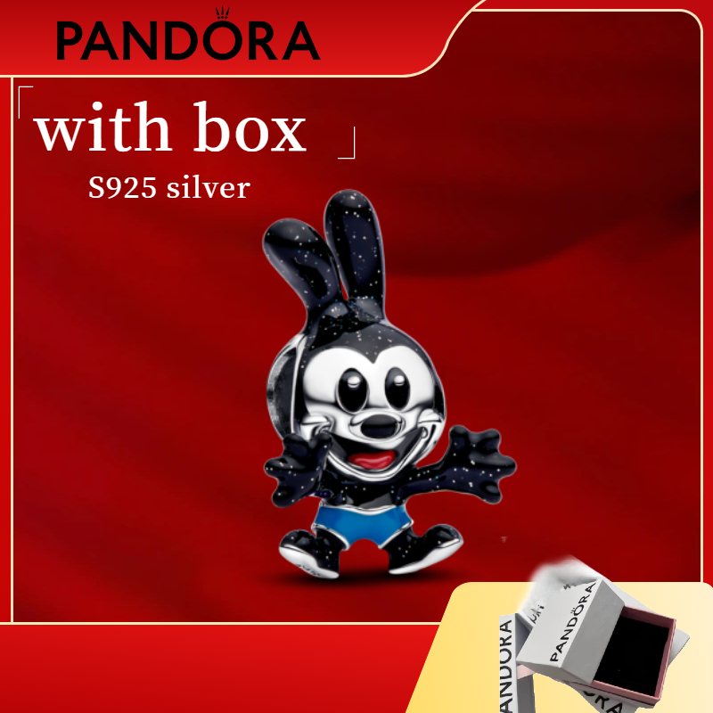 Trang sức bạc S925 Disney Oswald The Lucky Rabbit - Charm 794021C01