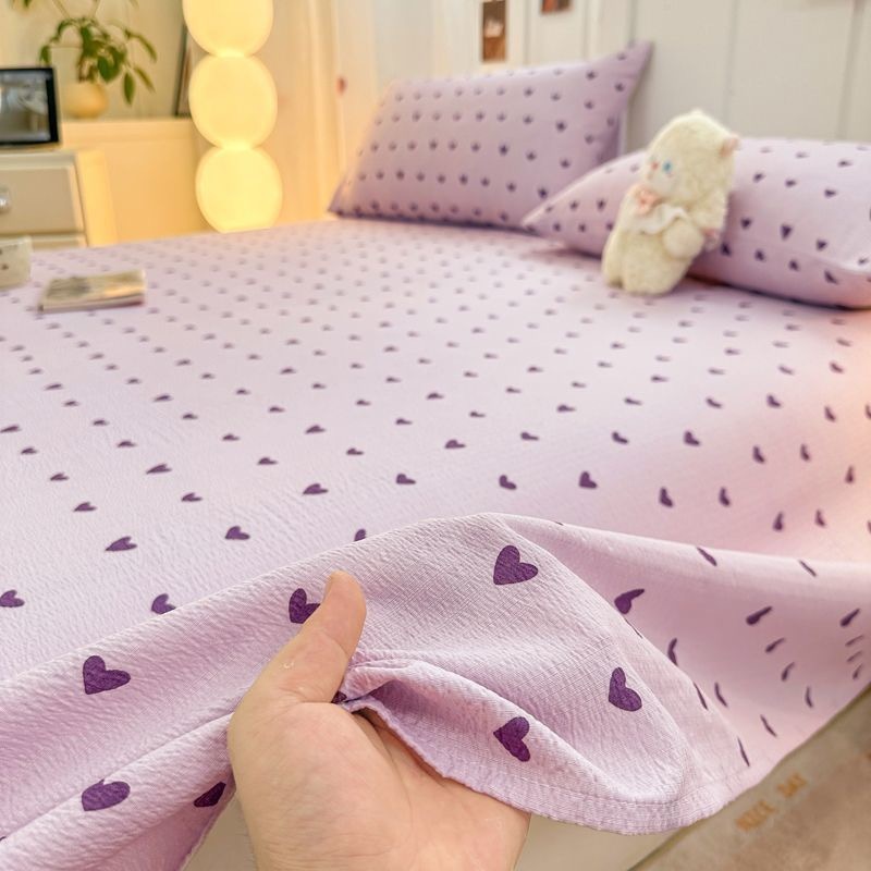 Mới Sợi Đôi Bed Sheet Tatami Bed Cover Ký Túc Xá Sinh Viên Đơn Giường Đôi