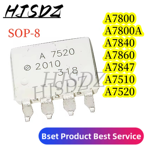 5 Chiếc hông de piezas HCPL-7800 HCPL-7800A A7800 A7800A A7840 A7860 HCPL-7840 HCPL-7860, A7847, A75