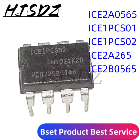 5 Chiếc ICE2A0565 DIP-8 2A0565 ICE2A0565Z DIP ICE1PCS01 ICE1PCS02 ICE2A265 ICE 2A265 ICE2B0565 ICE 2