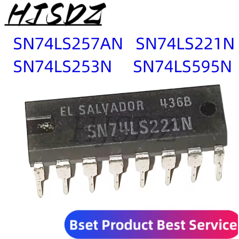 5 CHIẾC SN74LS257AN SN74LS257BN 74LS257 SN74LS221N 74LS221N SN74LS253N S4LS253N SN74LS595N 74LS595N 