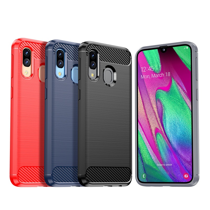 Dành Cho Huawei Nova 2i Nova 2 Lite Nova 3i Nova 3e Ốp Lưng Điện Thoại TPU Chống Sốc Sợi Carbon Cho 