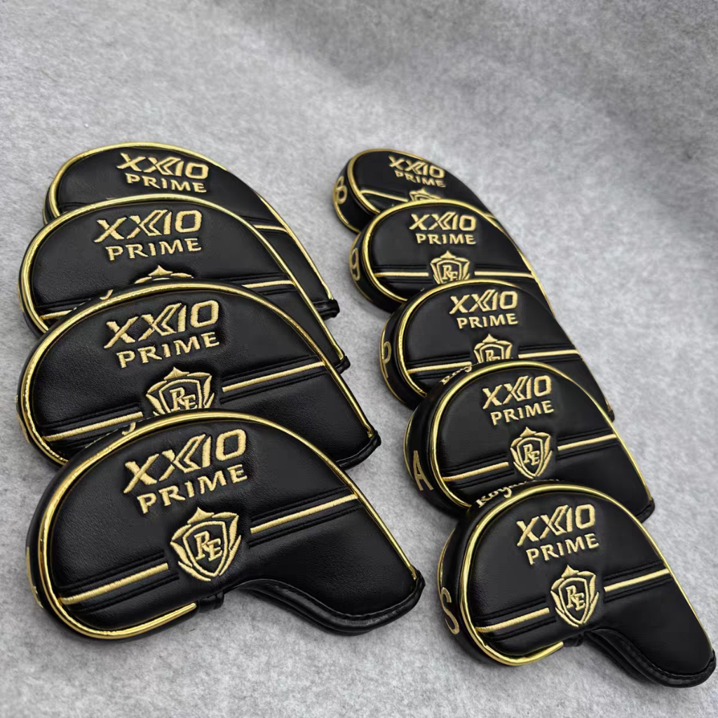 Xxio Branded High Qulity Golf Club Iron Headcover (4,5,6,7,8,9, P, A, S) Design Maganetic Closed Gol