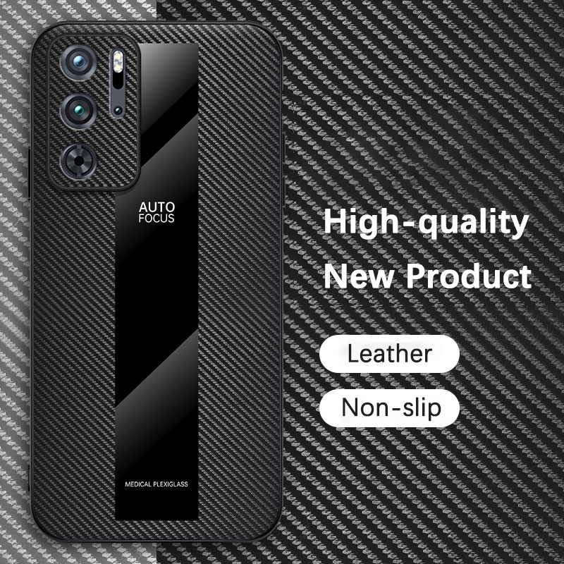 Ốp lưng cho ZTE nubia RedMagic 9 Pro + Plus 5G RedMagic9Pro + NX769J Vỏ điện thoại Da Acrylic Sợi Ca