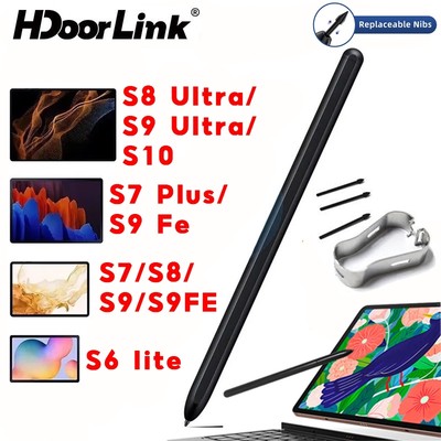 HdoorLink S Bút Dành Cho Samsung Galaxy Tab S6 S7 S8 S9 S10 Bút Stylus Hoạt Động Có Đầu Ráp Màn Hình Cảm Ứng Bút Chì