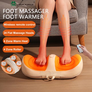 Máy mát xa chân bằng điện Máy mát xa chân Con lăn 4 nút Nhào sâu cho bắp chân & đế giảm đau Máy mát xa chân
