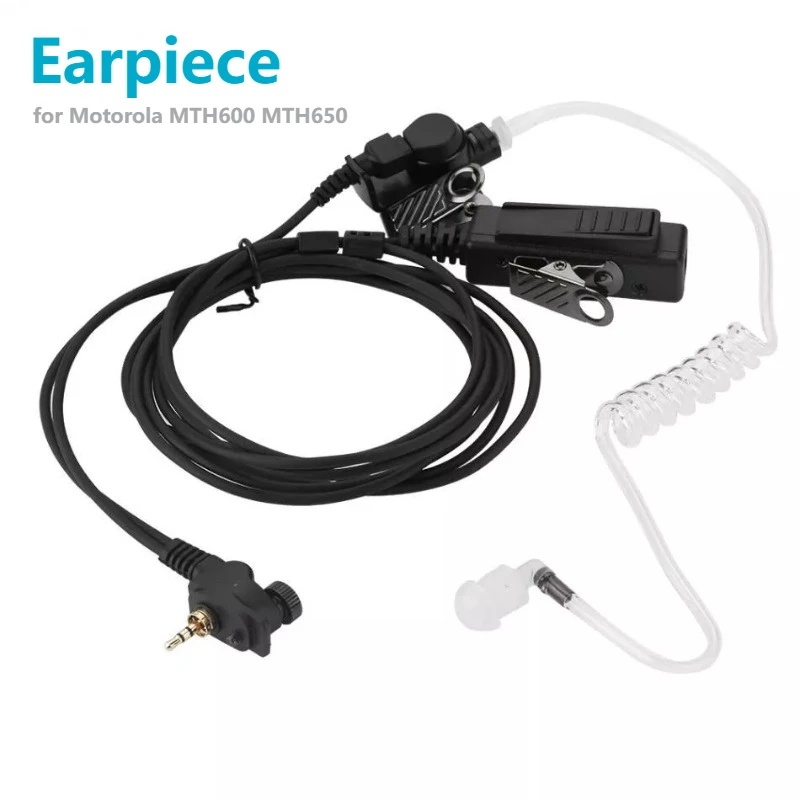 Tai nghe nhét tai PTT ống Acoustsic cho bộ đàm Motorola MTH600 MTH650 MTH800 MTH850 MTP850 MTS850 Đà