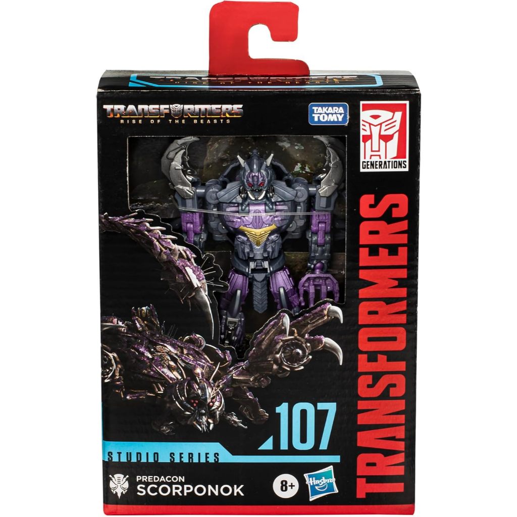 Transformers Toys Studio Series Deluxe Rise of The Beasts 107 Predacon Scorpionok, Nhân vật hành độn