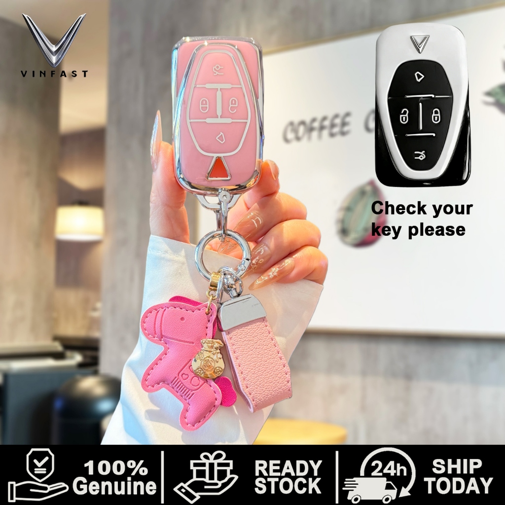 Ốp Chìa Khóa Xe Điện Vinfast VF6, VF7,VF8, VF9 Cao Cấp Bảo Vệ Toàn Diện Đời 2024,2025