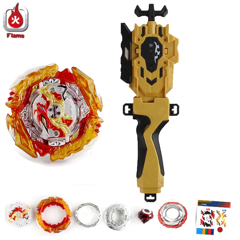 Ngọn lửa Burst Gyro Battle GT B-205 Spriggan Ultimate Valkyrie Top Đồ chơi mịn cho trẻ em