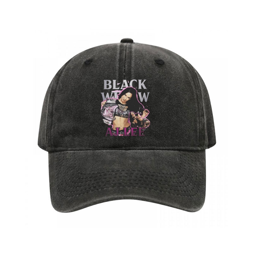 Mũ Bóng Chày AJ Lee Black Widow In Hình, Phong Cách Thời Trang Nam Mới Lạ