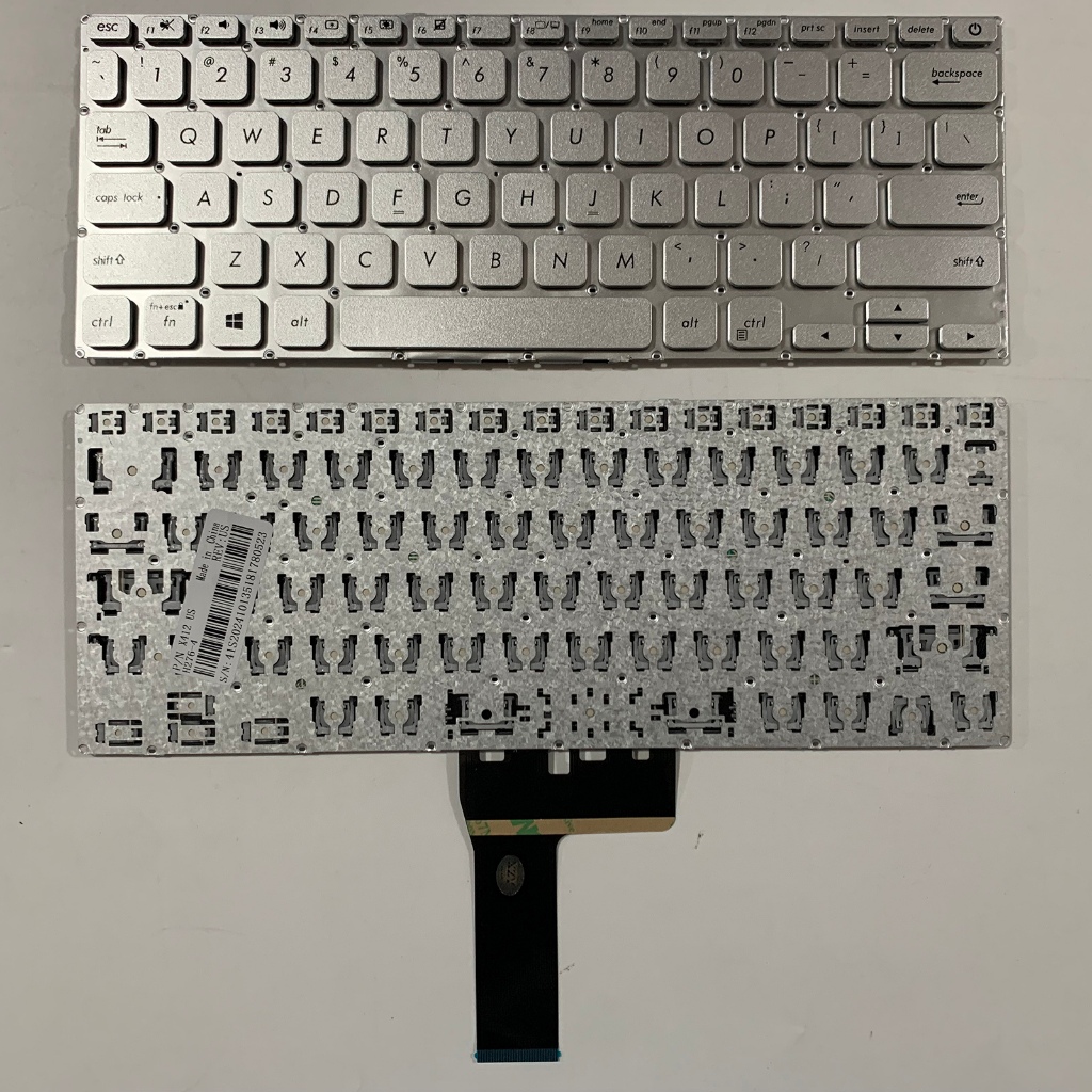 Bàn Phím Laptop Bố Trí Hoa Kỳ Cho Asus Vivobook 14 X412 X412F X412FA X412DA X412UA X412UB Không Điểm