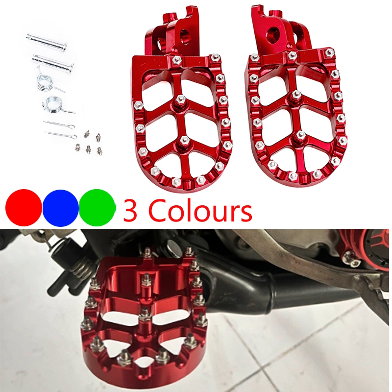 Xe Máy FootRest Chân Chốt Bàn Đạp Cho CR125 CR250 CRF 450X 250RX 450RX KX250F KX250 KX450F KX450