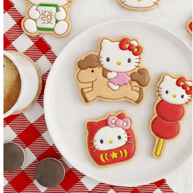 〖 2026 Khuôn bánh quy kt năm mới 〗 Khuôn bánh quy 3D Khuôn nướng bánh 3D Mafodharma Fortune Candied 