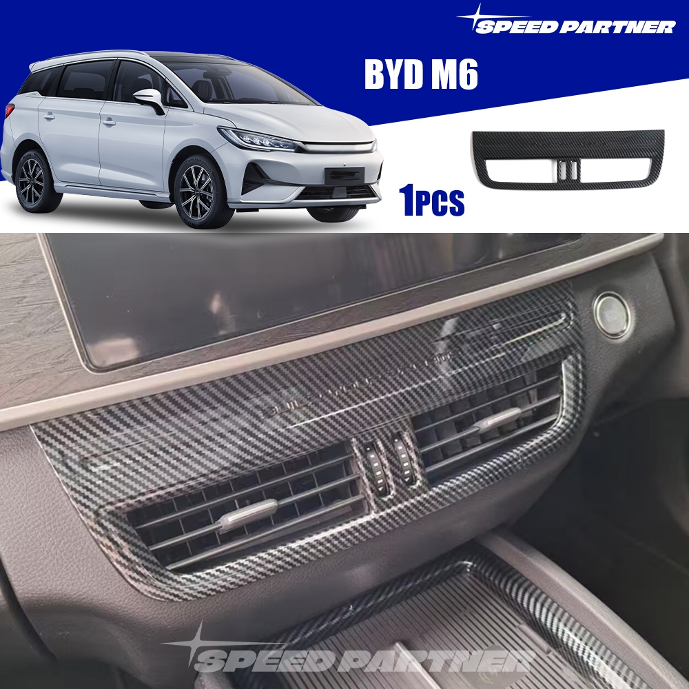 BYD M6 (2025-nay) Trang trí lỗ thông hơi trung tâm cho phụ kiện ô tô byd m 6