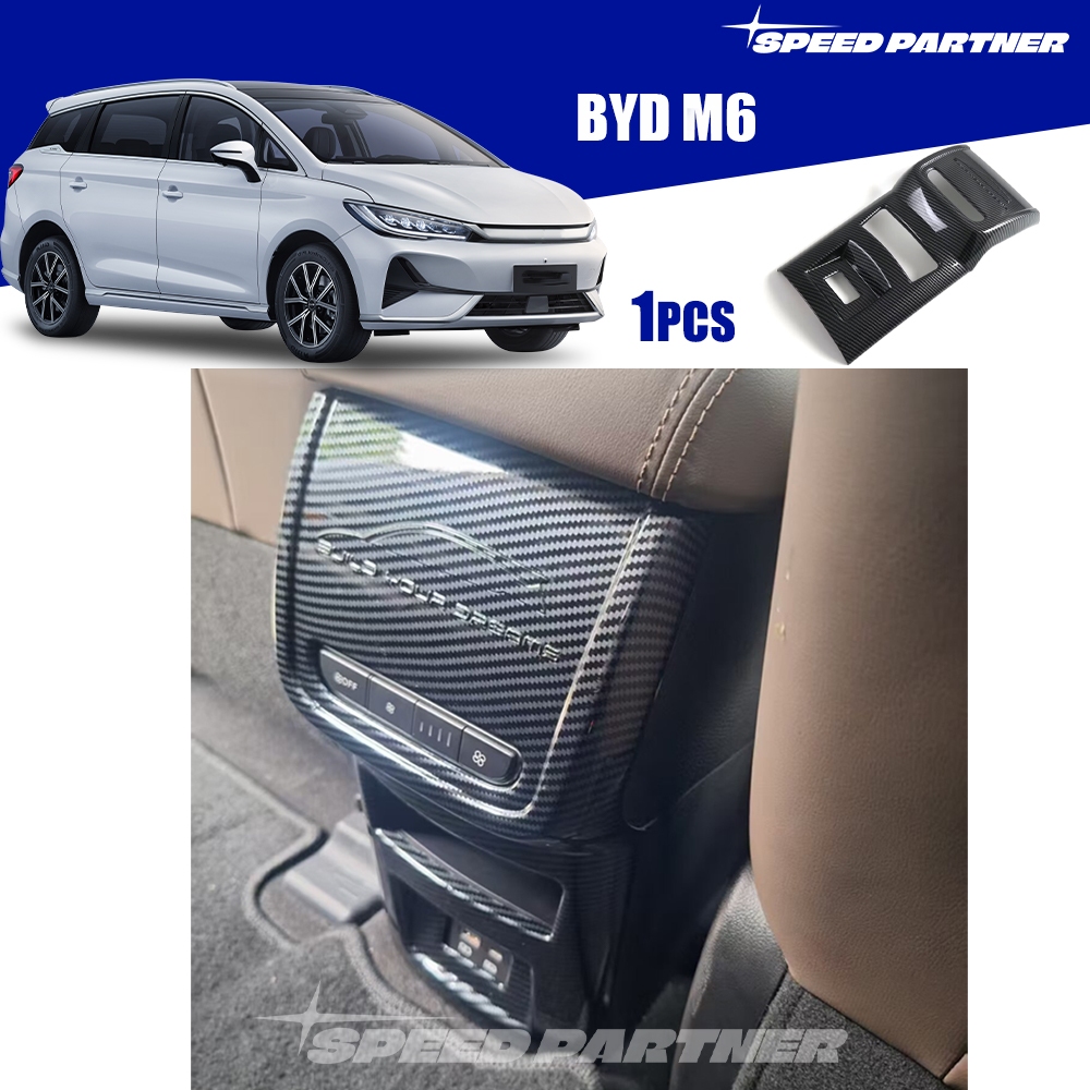 BYD M6 (2025-nay) Nắp lỗ thông gió phía sau cho phụ kiện ô tô byd m 6
