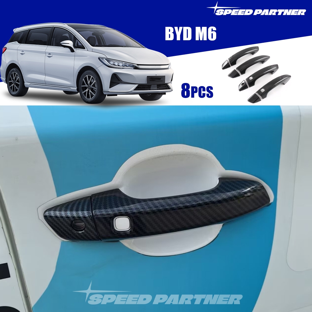 BYD M6 (2025-nay) Nắp tay nắm cửa cho phụ kiện ô tô byd m 6