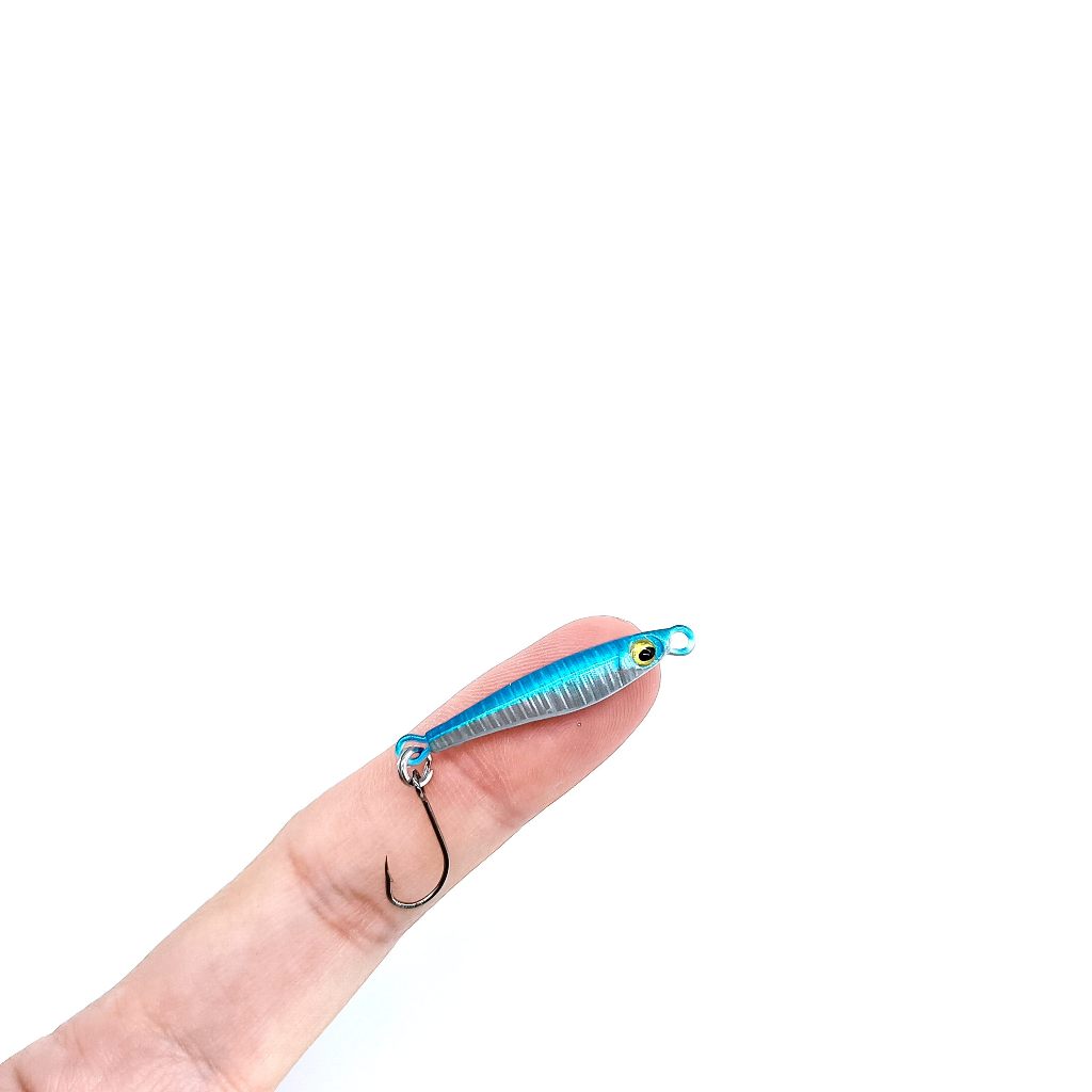 DUODUOYU 1 Mồi Câu Cá Mini Jig 3.5g / 6g Bionic Nhân Tạo Cứng Mồi Cá Nhỏ Móc Đơn Jig Stream Cá Hồi M