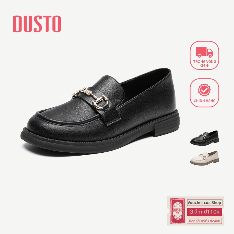 DUSTO Giày Nữ Giày Da Giày loafers Thoải Mái DWA002283A